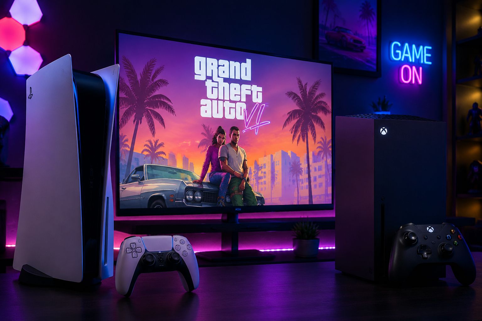 PS5 and Xbox Series X GTA 6 launch comparison