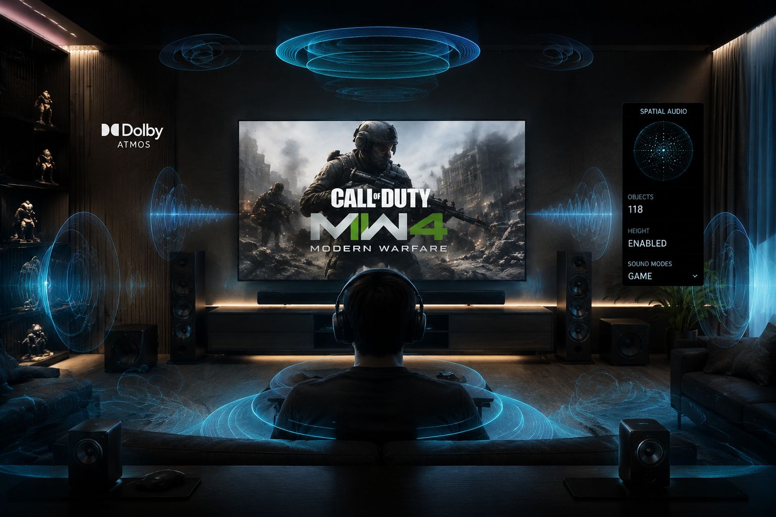 MW4 audio and visual effects upgrade comparison