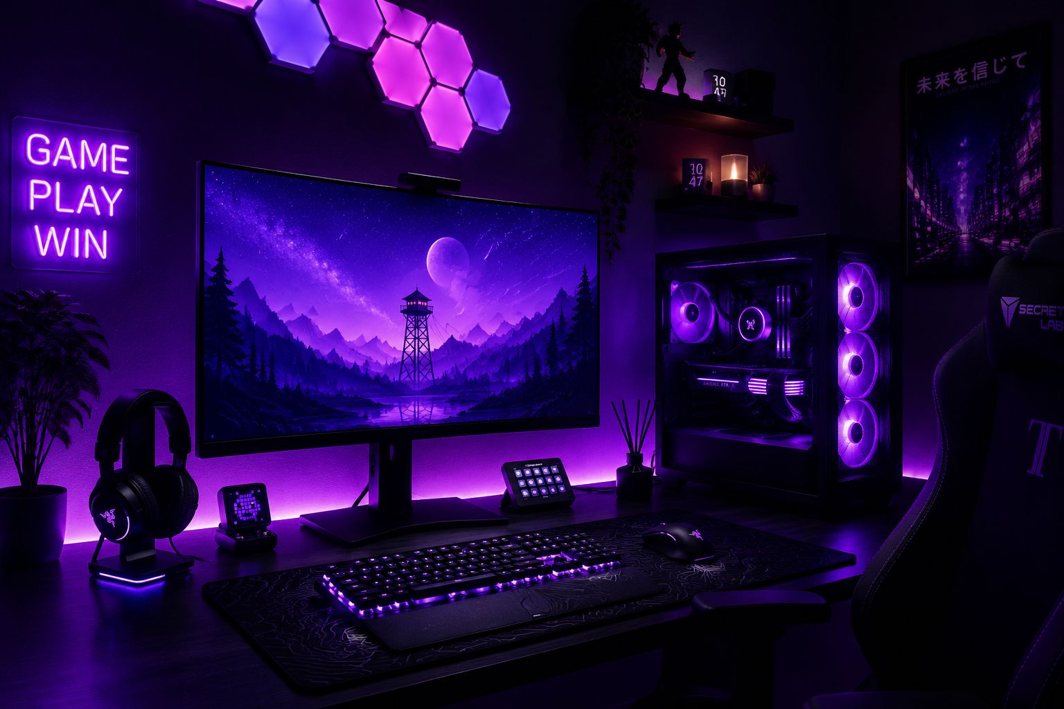High-end gaming PC setup ready for Call of Duty Modern Warfare 4